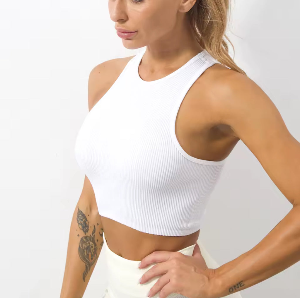 Ribbed Sculpt Tank Top