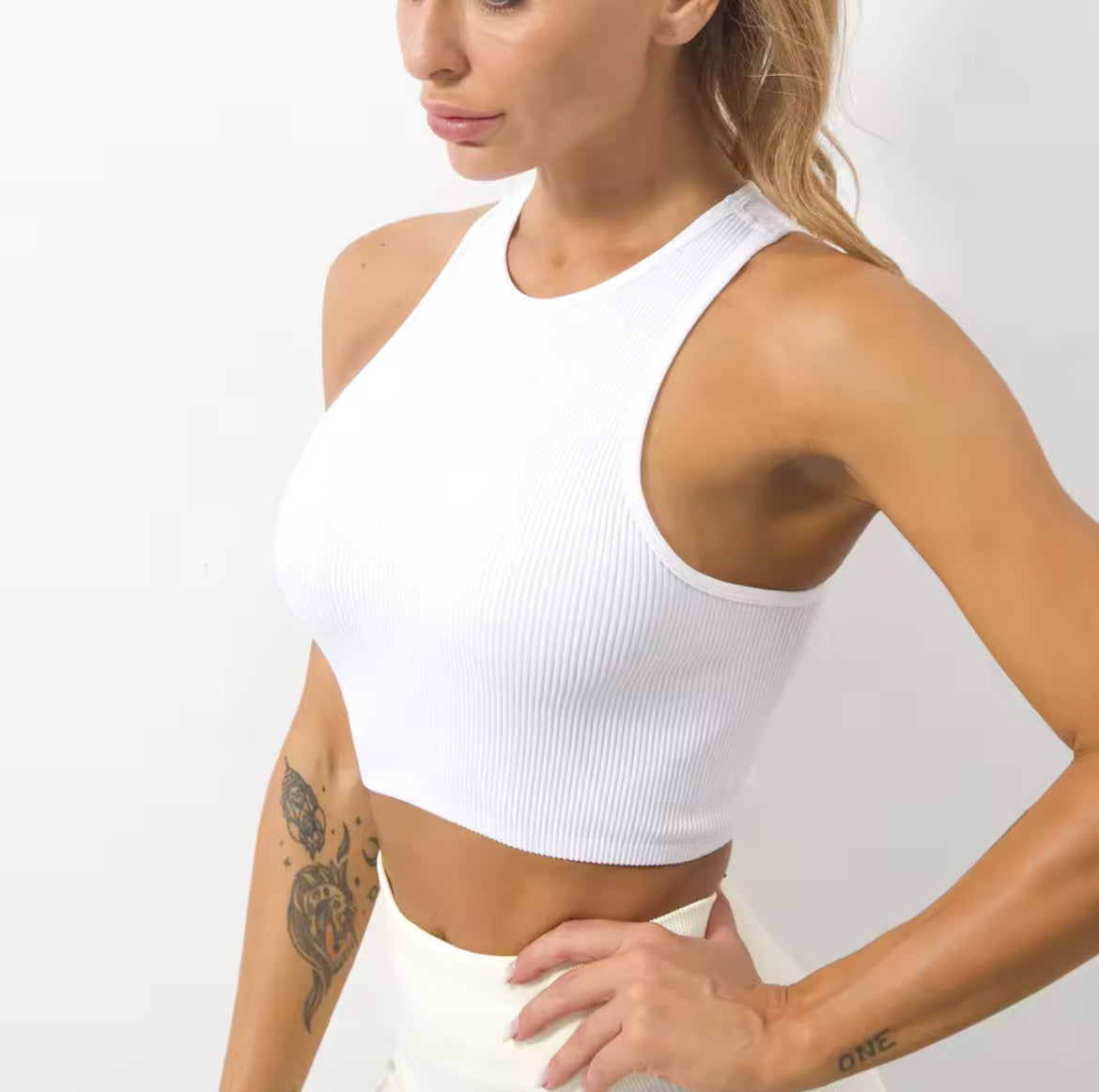 Ribbed Sculpt Tank Top