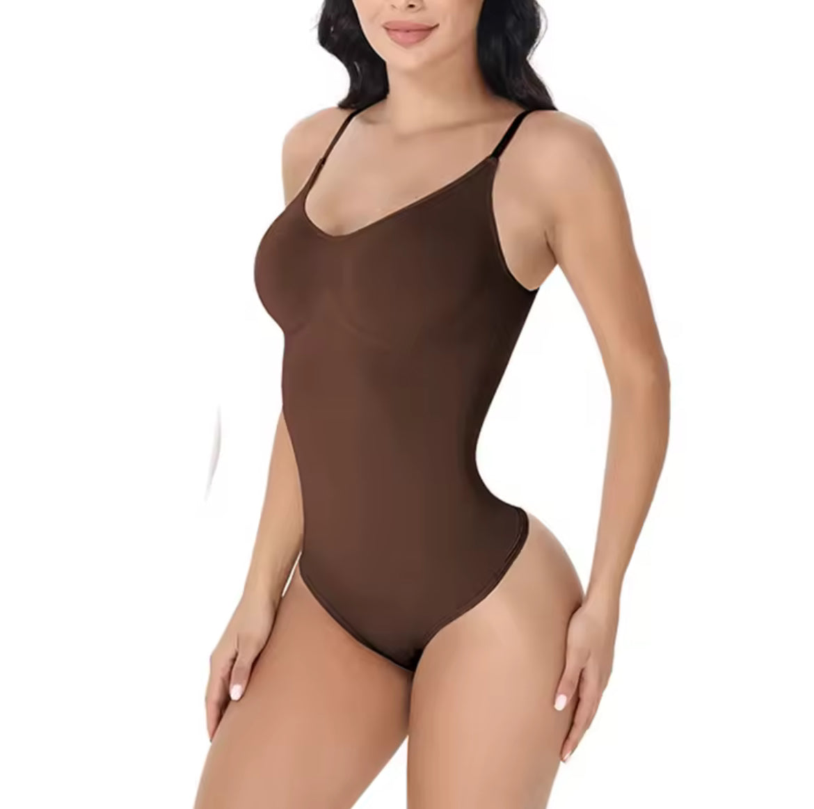Spaghetti String Compression Bodysuit Thong Bottom
