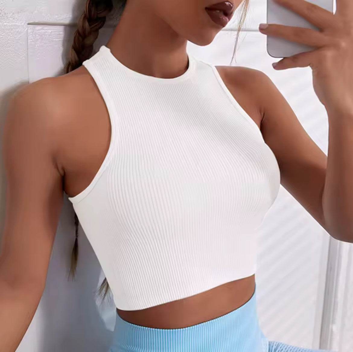Ribbed Sculpt Tank Top