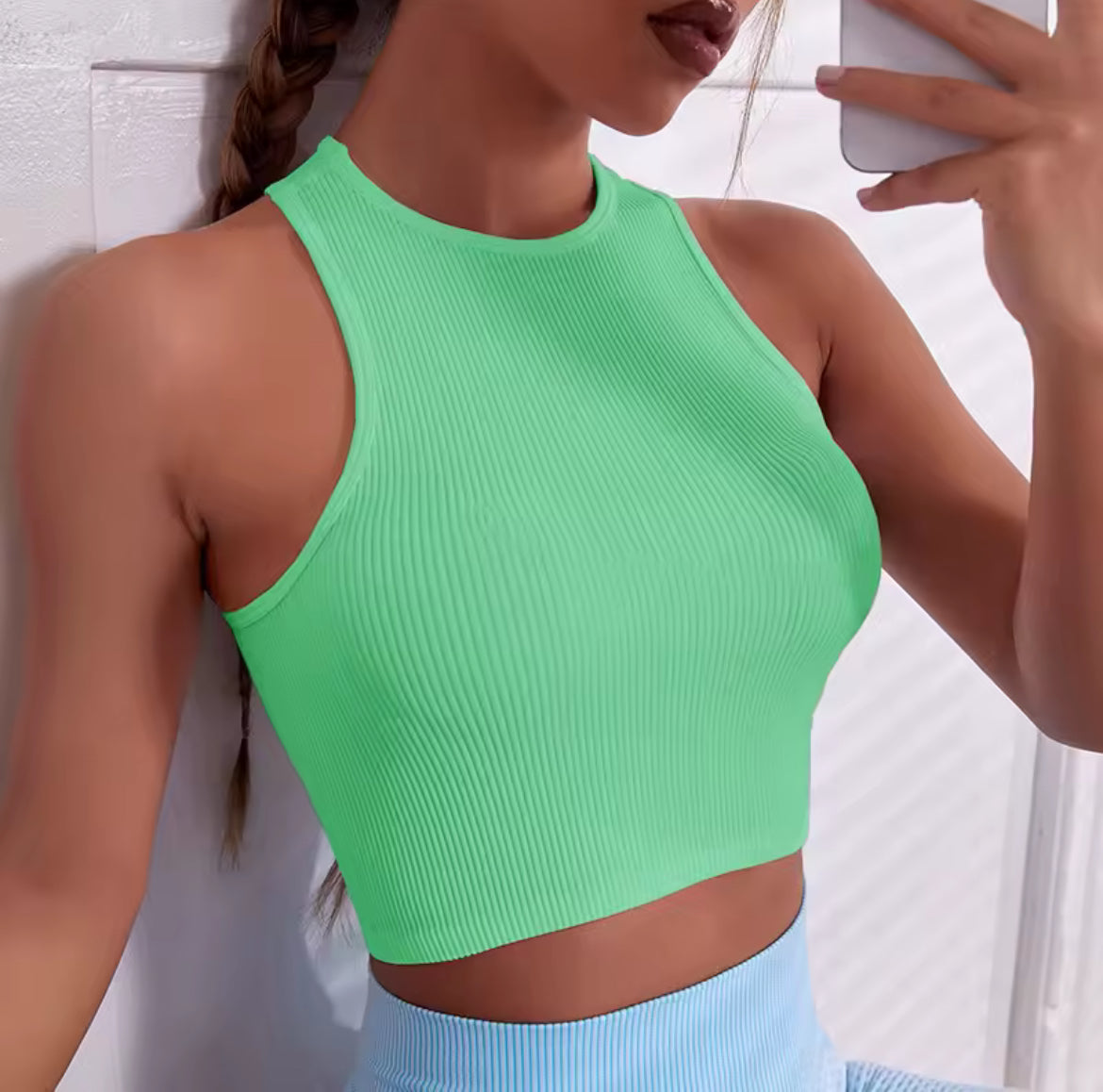 Ribbed Sculpt Tank Top