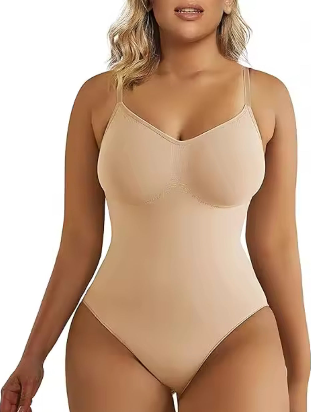 Spaghetti String Compression Bodysuit Thong Bottom