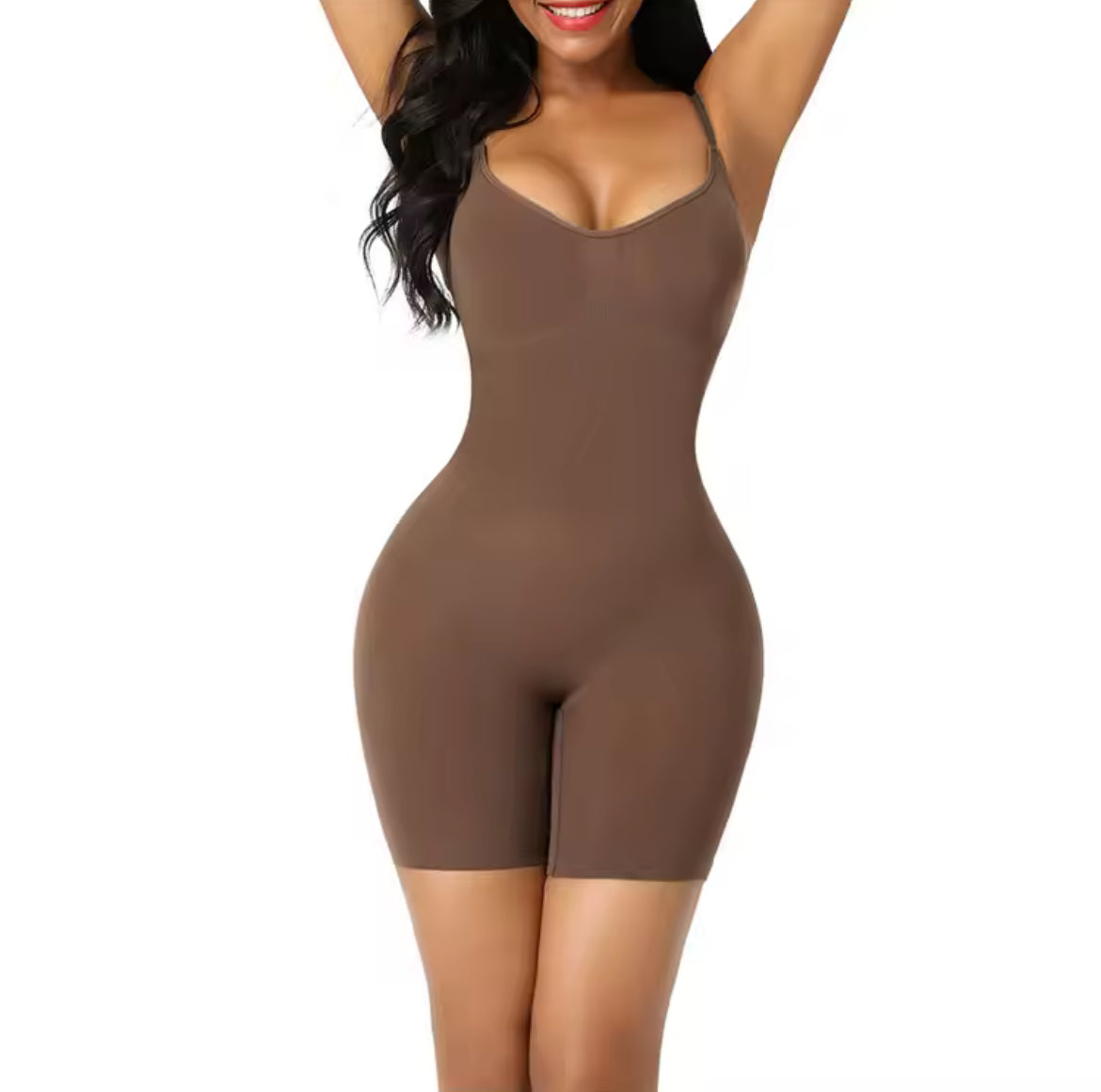 Spaghetti String Sculpting Shapewear Bodysuit