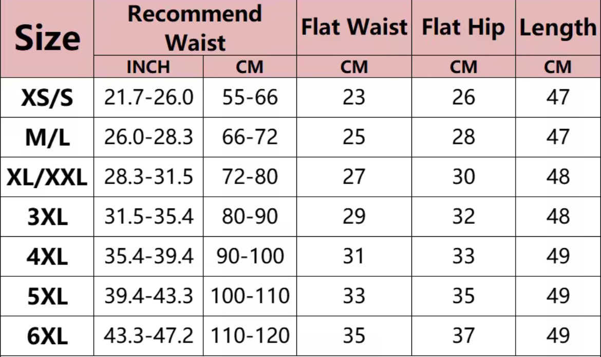 High Waist Training Panties